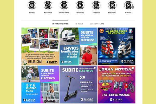 SUNRA NORDELTA - Contenido visual para redes sociales